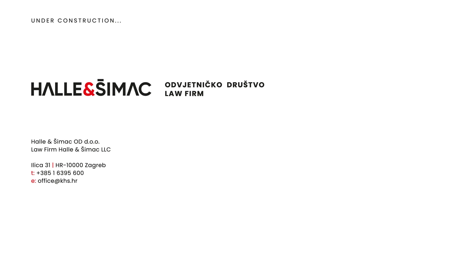 Halle & Šimac Law Firm